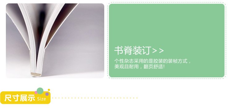 6色个性杂志12寸竖款